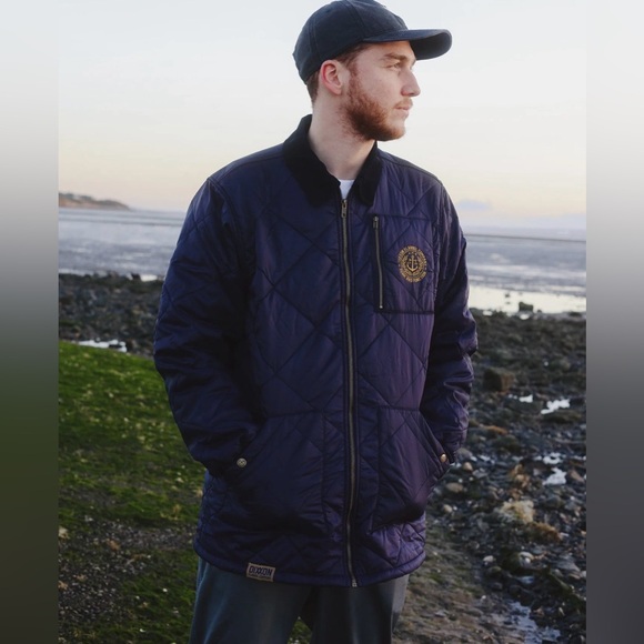 DIXXON Navy Quilted Men's Jacket - Picture 2 of 8